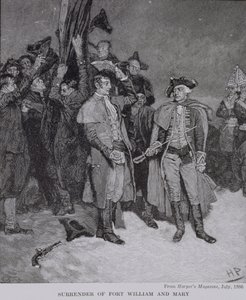 Reddition du Fort William et Mary, de Harper