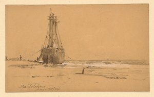 Au bord de la mer à Mantoloking - Howard Russell Butler