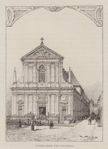Notre-Dame Des Victoires (gravure) - Hubert Clerget