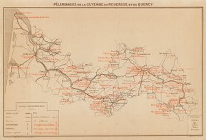 Pèlerinages de la Guyenne du Rouergue et du Quercy - Hubert Clerget