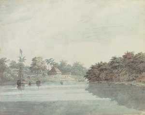 Le budgerow du Gouverneur Général sur le Gange, Delta du Brahmapoutre