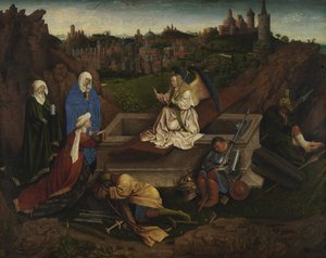 Les trois Marie au sépulcre, vers 1440