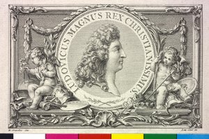 Roi de France Louis XIV - Hubert Francois Gravelot