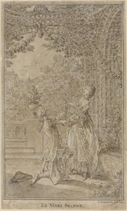 Le Mari sylphe - Hubert Francois Gravelot