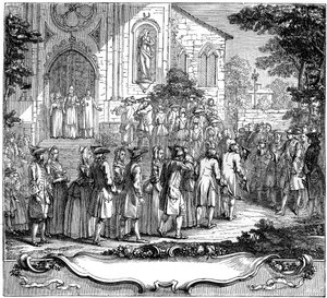 Mariage de dix pauvres filles, 1761, 1885 - Hubert Francois Gravelot