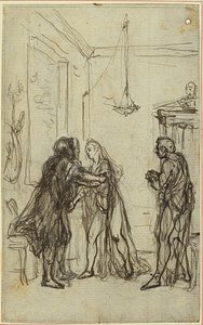 Étude pour "La Pharsale" de Lucain, Canto II