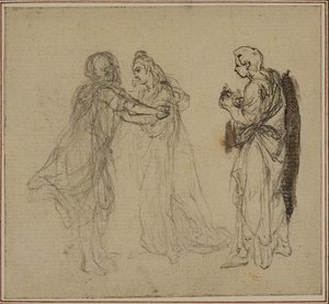 Étude pour "La Pharsale" de Lucain, Canto II