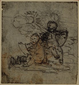 Study for Vignette-Frontispiece of Tacitus "Tibère, ou Les Six Premiers Livres des Annales", Vol. 1