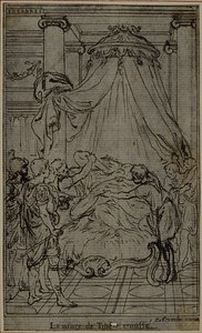 Study for an illustration in Tacitus "Tibère, ou Les Six Premiers Livres des Annales", Book VI, Vol. 3, Final Study