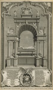 Le monument de Marie Stuart - Hubert Francois Gravelot