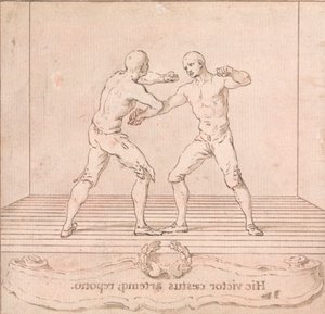 Deux boxeurs