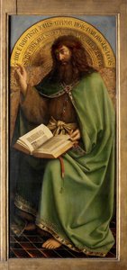 Saint Jean-Baptiste, (détail) du Retable de Gand