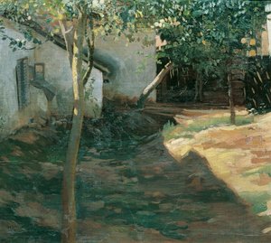 Dans le jardin de pruniers (Waldviertel) - Hubert Landa