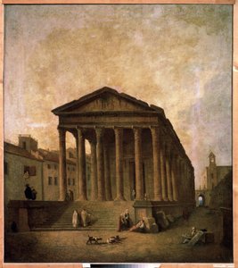 La Maison Carrée, Nîmes, c.1780