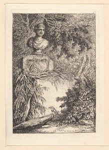 Le Buste - Hubert Robert
