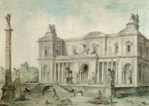 Le Musée des Antiques, vers 1800
