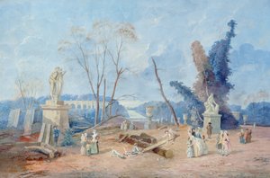 Le Tapis Vert Versailles - Hubert Robert
