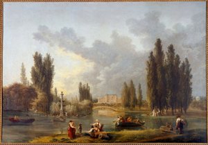 Le château de Méréville - Hubert Robert