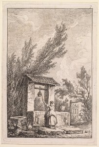 Les Soirées de Rome : Le Puits - Hubert Robert