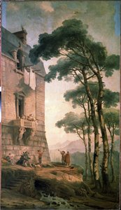 Les musiciens - Hubert Robert