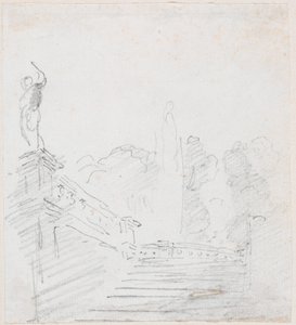 Escalier monumental - Hubert Robert