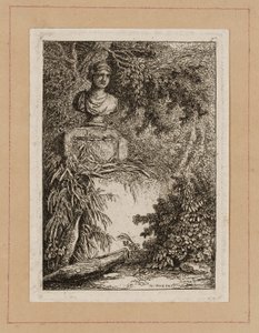 Planche Deux de Soirées à Rome - Hubert Robert