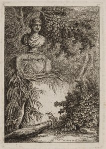 Planche Deux de Soirées à Rome, 1763-64 - Hubert Robert