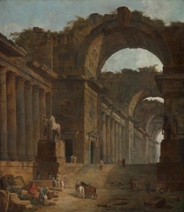 Les fontaines - Hubert Robert