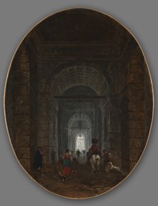 La Grotte de Posillipo - Hubert Robert