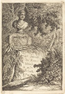 Le buste du portrait - Hubert Robert
