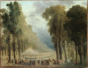 Le Banquet des Soldats - Hubert Robert