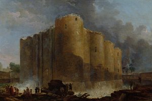 La démolition de la Bastille, 14 juillet 1789
