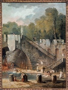 La lessive - Hubert Robert
