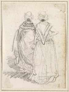 Deux femmes vues de dos