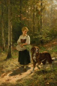 H.Salentin, La Récolteuse d