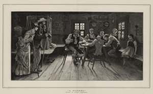 Un Dilemme - Hubert von Herkomer