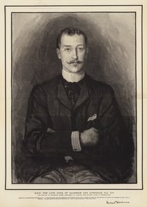 SAR feu le duc de Clarence et Avondale, KG, KP