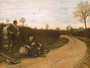 Les temps difficiles - Hubert von Herkomer