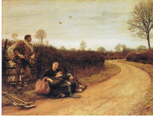 Temps difficiles - Hubert von Herkomer