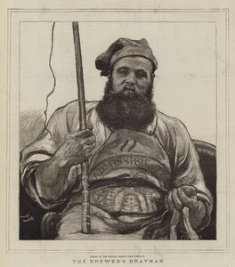 Le charretier du brasseur - Hubert von Herkomer