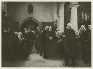 La chapelle de la Chartreuse - Hubert von Herkomer