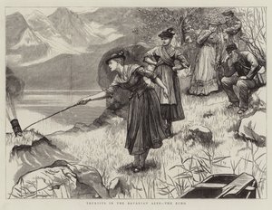 Touristes dans les Alpes bavaroises, l