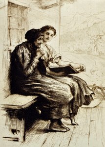 Mots de réconfort, c.1879 - Hubert von Herkomer