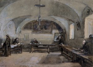 Intérieur du couvent des Capucins à Albano - Hugh Carter