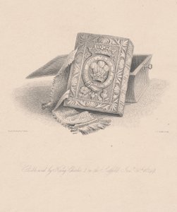 Bible utilisée par le roi Charles Ier sur l