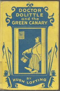 Couverture du livre Doctor Dolittle et le canari vert par Hugh Lofting, années 1940 - Hugh Lofting