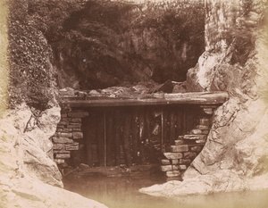 Le barrage de Mill, 1855 (photo) - Hugh Owen