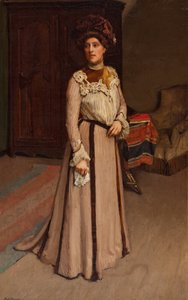 Une dame de Cleveland, États-Unis