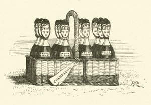 Champagne et femmes - Hugh Rowley