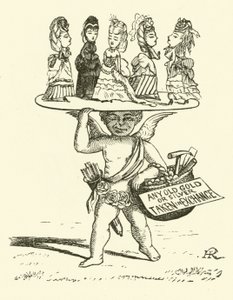 Cupidon vendant des filles pour de l